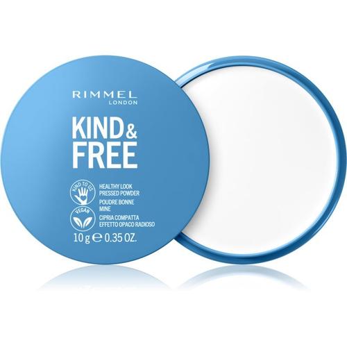 Rimmel Kind & Free Fond De Teint Poudré Matifiant Teinte 01 Translucent 10 G 