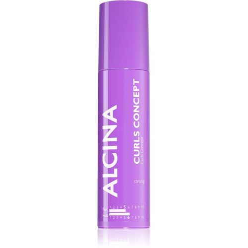 Alcina Strong Gel Coiffant Pour Fixer Les Cheveux Naturellement Bouclés 100 Ml 