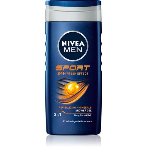 Nivea Men Sport Gel De Douche Aux Minéraux Pour Homme 250 Ml 