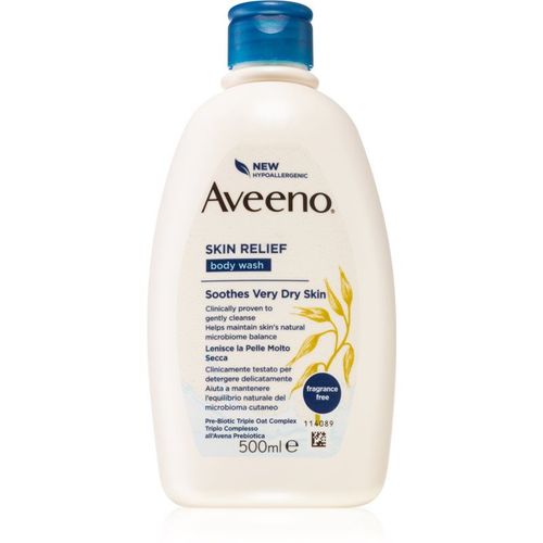 Aveeno Skin Relief Body Wash Gel De Douche Apaisant 500 Ml 