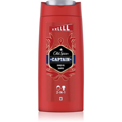 Old Spice Captain Gel De Douche Et Shampoing 2 En 1 Pour Homme 675 Ml 