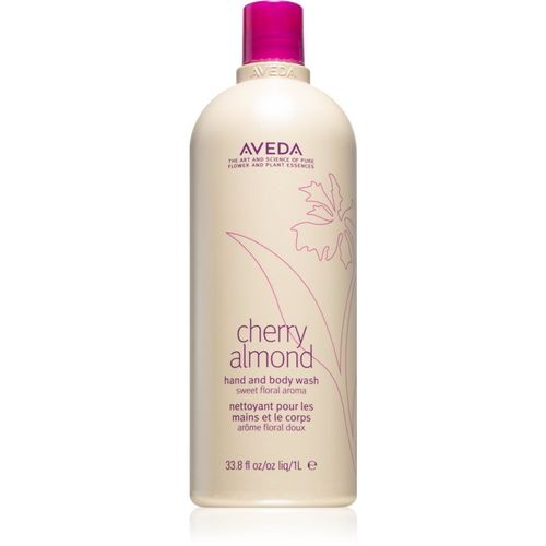 Aveda Cherry Almond Hand And Body Wash Gel De Douche Nourrissant Mains Et Corps 1000 Ml 