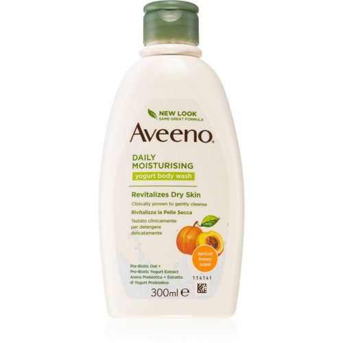 Aveeno Daily Moisturising Yoghurt Body Wash Gel De Douche Nourrissant Apricot & Yoghurt 