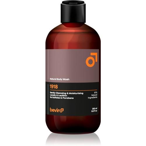 Beviro Natural Body Wash 1918 Gel De Douche Pour Homme 250 Ml 