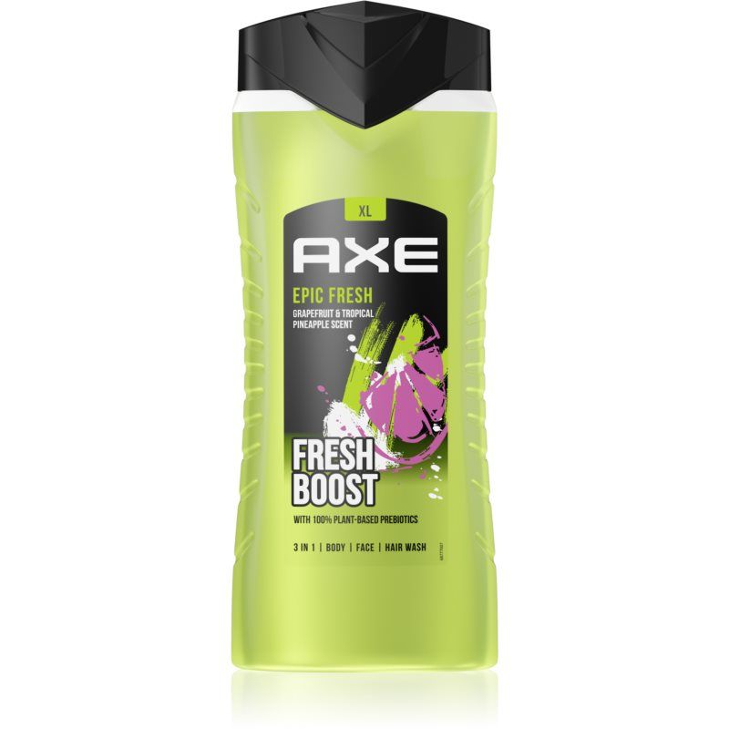 Axe Epic Fresh Gel De Douche Visage, Corps Et Cheveux 400 Ml 