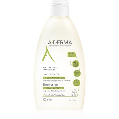 A-Derma Hydra-Protective Gel Douche Extra-Doux Format Familial 500 Ml 