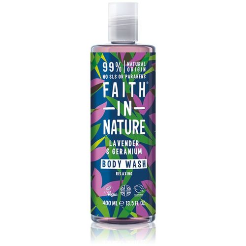 Faith In Nature Lavender & Geranium Gel Douche Relaxant 400 Ml 