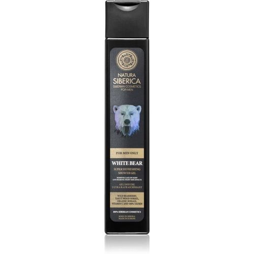 Natura Siberica For Men Only Gel Douche Rafraîchissant Pour Homme 250 Ml 
