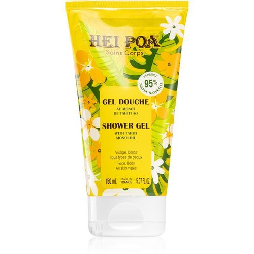 Hei Poa Tahiti Monoi Oil Gel Douche Traitant Visage Et Corps 150 Ml 