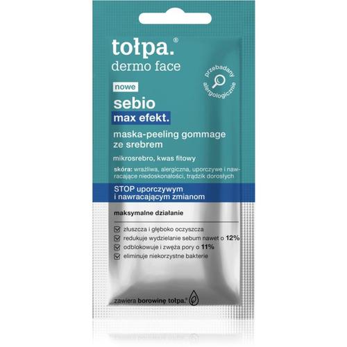 To?Pa Dermo Face Sebio Gommage Et Masque Pour Peaux À Problèmes 8 Ml 