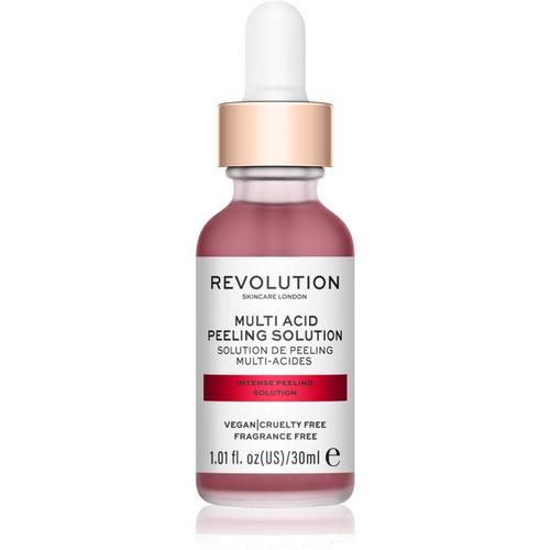 Revolution Skincare Multi Acid Peeling Solution Gommage Purifiant En Profondeur Avec Aha Acids 30 Ml 