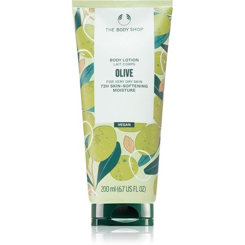 The Body Shop Olive Lait Corporel Adoucissant Pour Peaux Sèches 200 Ml 