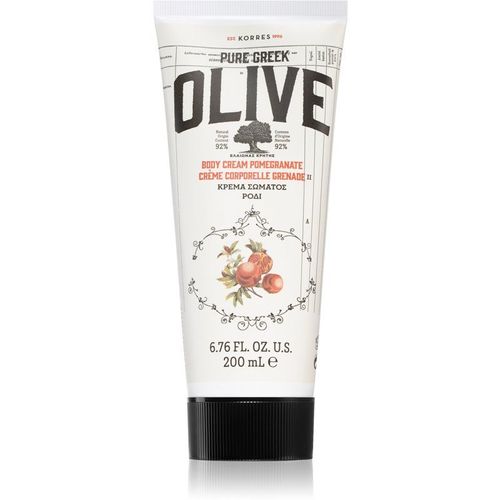 Korres Olive & Pomegranate Lait Corporel Hydratant 200 Ml 