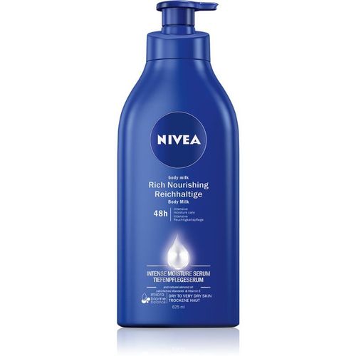 Nivea Body Milk Lait Corporel Nourrissant 625 Ml 