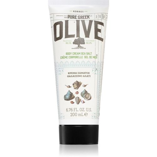 Korres Olive & Sea Salt Lait Corporel Léger 200 Ml 