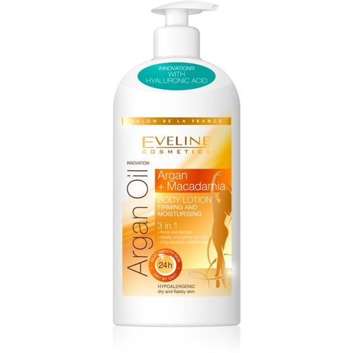 Eveline Cosmetics Argan Oil Lait Corporel Hydratant Et Raffermissant 350 Ml 