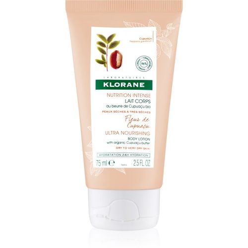 Klorane Cupuaçu Bio Fleur De Cupuaçu Lait Corporel Nourrissant Intense 75 Ml 