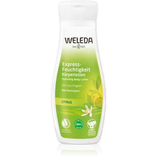 Weleda Citrus Lait Pour Le Corps Hydratation Intense 200 Ml 