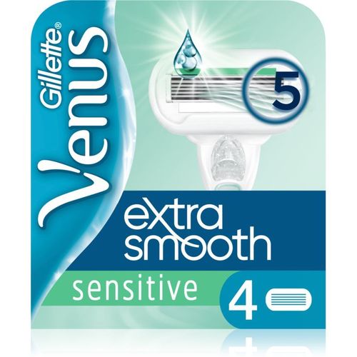 Gillette Venus Extra Smooth Sensitive Lames De Rechange 4 Pièces 