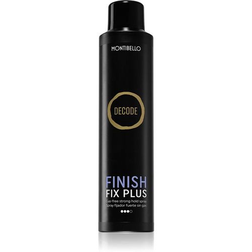 Montibello Decode Finish Fix Plus Spray Laque Cheveux Extra Fort 250 Ml 