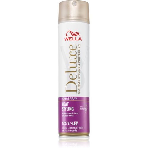 Wella Deluxe Heat Styling Laque Cheveux Pour Protéger Les Cheveux Contre La Chaleur 250 Ml 