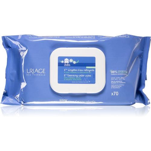 Uriage Bébé 1st Cleansing Wipes Lingettes Nettoyantes Pour Enfant 70 Pcs 