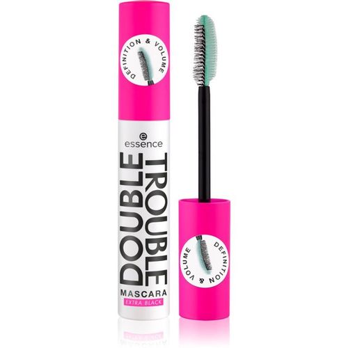 Essence Double Trouble Mascara Volume Et Définition Teinte Extra Black 12 Ml 