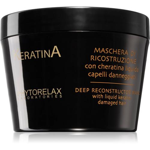 Phytorelax Laboratories Keratina Masque À La Kératine Traitement Des Cheveux Abîmés 200 Ml 