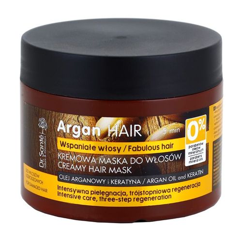 Dr. Santé Argan Masque Crème Pour Cheveux Abîmés 300 Ml 