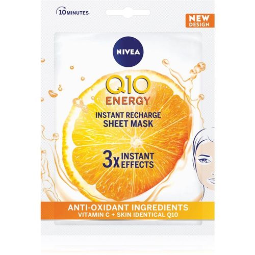 Nivea Q10 Energy Masque En Tissu Anti-Rides 