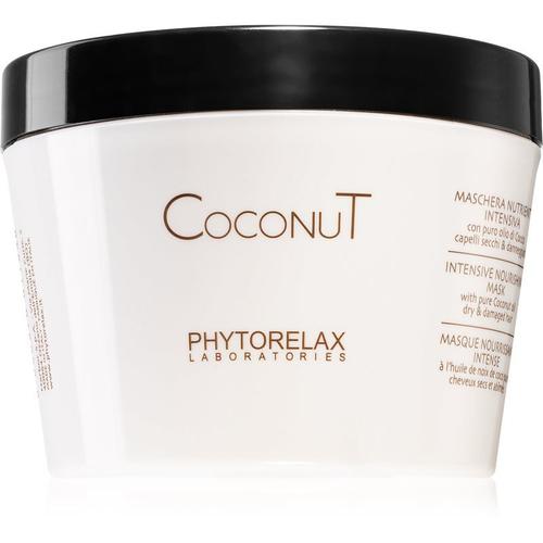 Phytorelax Laboratories Coconut Masque Hydratant Cheveux À L'huile De Coco 250 Ml 