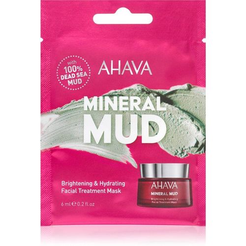 Ahava Mineral Mud Masque Illuminateur Visage Pour Un Effet Naturel 6 Ml 