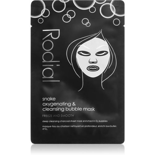 Rodial Snake Oxyganating & Cleansing Bubble Mask Masque Nettoyant Et Détoxifiant Au Charbon Actif 1 Pcs 