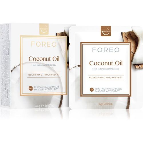 Foreo Coconut Oil Ufo-Ufo Mini Nourishing Face Mask For Dry Skin 6 X 6g 