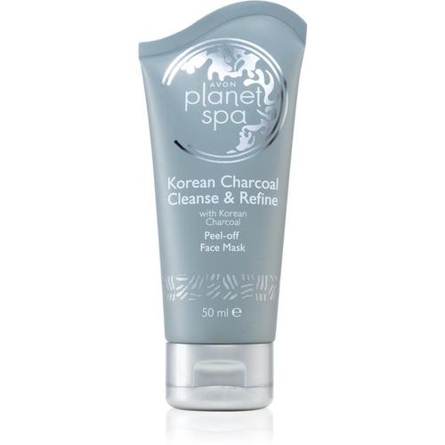 Avon Planet Spa Korean Charcoal Cleanse & Refine Masque Peel-Off Visage Au Charbon Actif 50 Ml 