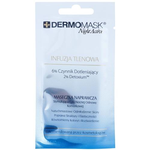 L?Biotica Dermomask Night Active Masque Oxygénant 12 Ml 