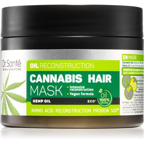 Dr. Santé Cannabis Masque Régénérant Pour Cheveux Abîmés 300 Ml 