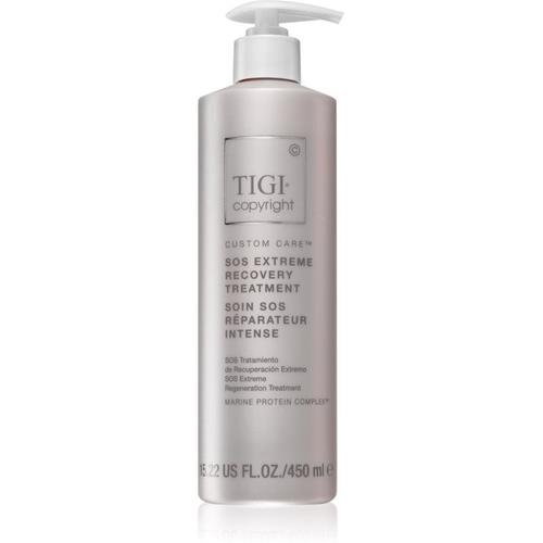 Tigi Copyright Sos Masque Régénérant Et Réparateur Pour Cheveux Abîmés Et Traités Chimiquement 450 Ml 