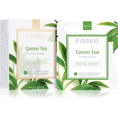 Foreo Green Tea Ufo Purifying Face Mask 6 X 6g 