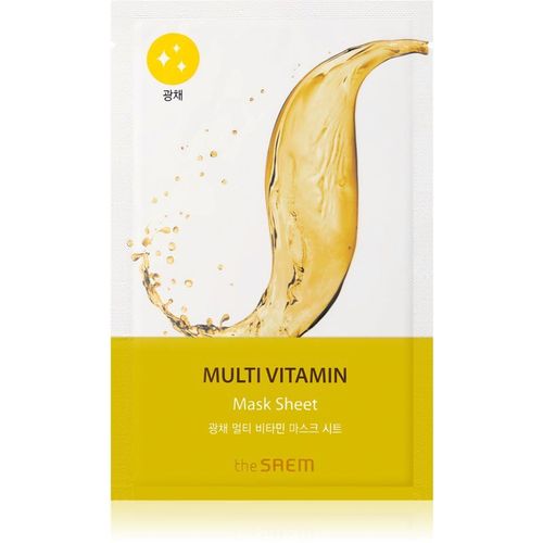 The Saem Bio Solution Multi Vitamin Masque Tissu Brillance Et Vitalité 