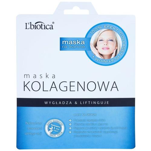 L?Biotica Masks Collagen Platinium Masque Tissu Au Collagène 23 Ml 