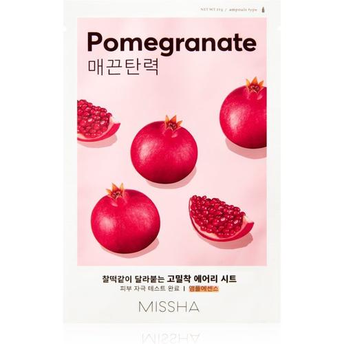 Missha Airy Fit Pomegranate Masque Tissu Adoucissant Et Rafraîchissant 19 G 