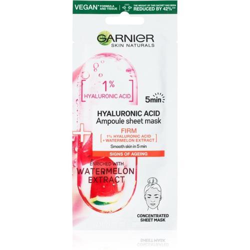 Garnier Skin Naturals Ampoule Sheet Mask Masque Tissu Hydratant Et Revitalisant 15 G 