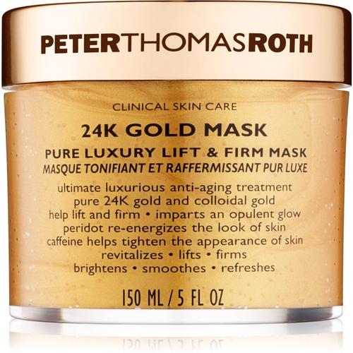 Peter Thomas Roth 24k Gold Masque Visage Raffermissant Luxe Effet Lifting 150 Ml 