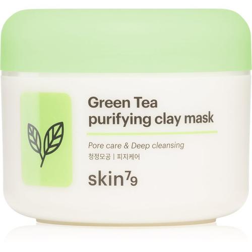 Skin79 Green Tea Masque Visage Purifiant En Profondeur À L'argile 100 Ml 