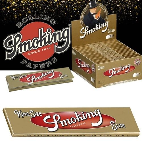 Feuilles Slim Smoking Gold Par 50