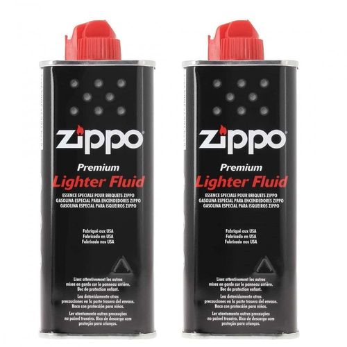 Lot De 2 Essences 125 Ml Pour Briquet Zippo