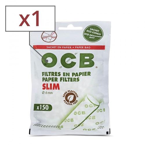 1 Sachet De 150 Filtres Ocb Papier Slim