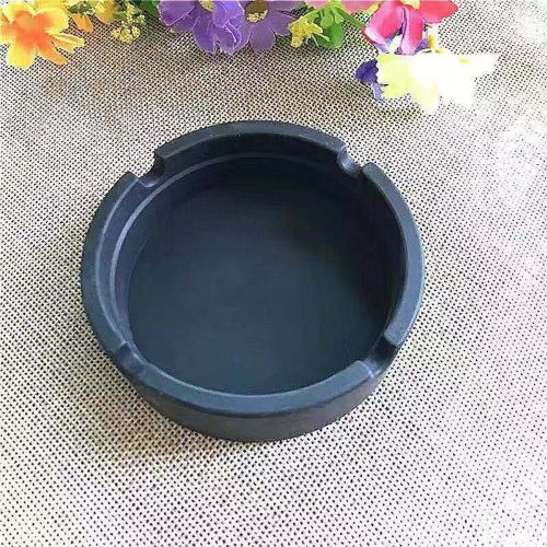 Cendrier En Silicone Souple Résistant Choc Et Chaleur Diamètre 8,3cm 5 Couleurs