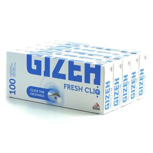 Lot De 5 Boîtes De 100 Tubes À Cigarettes Fresh Cliq - Gizeh